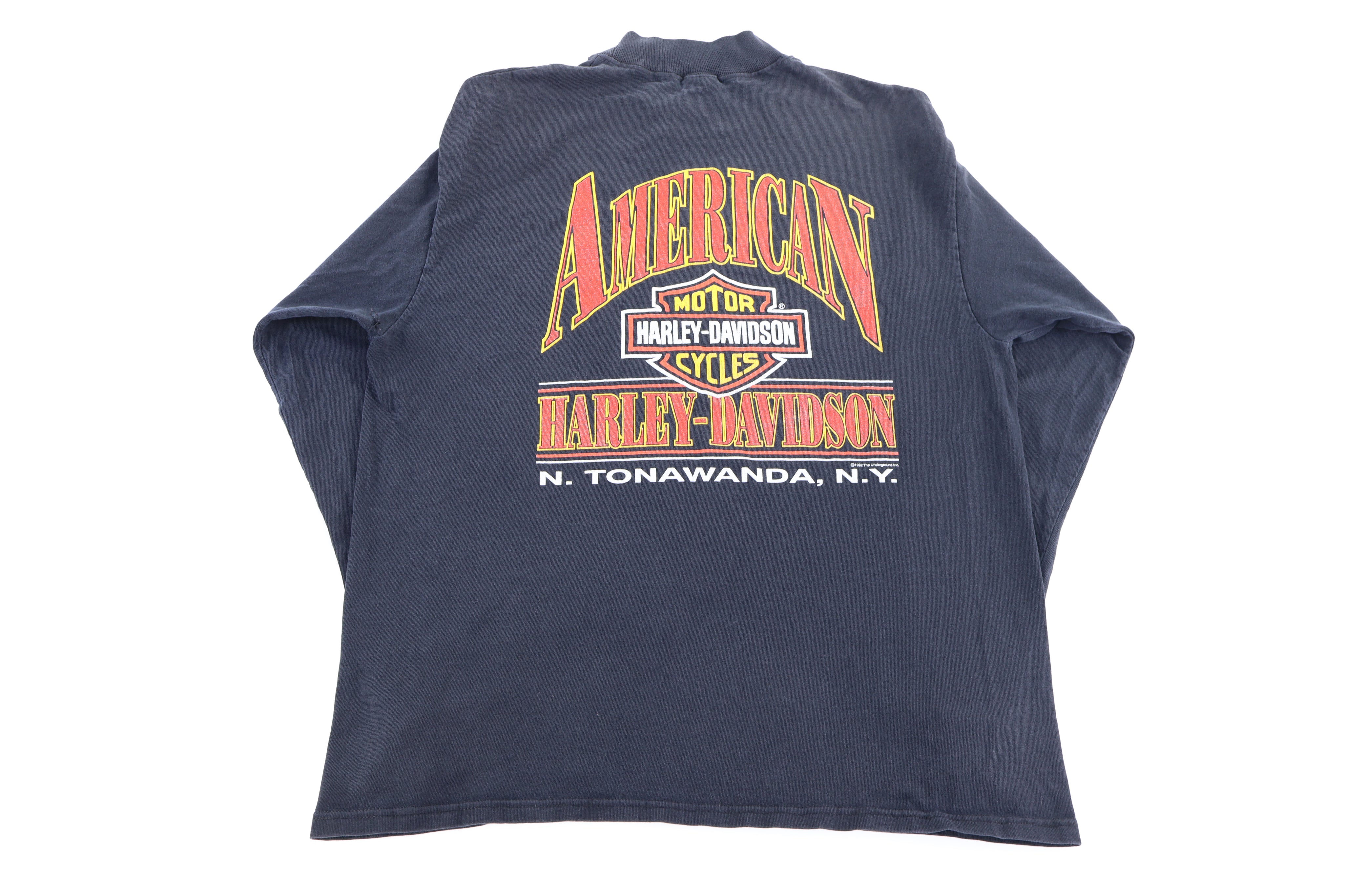 90's Harley Davidson Motorcycles LS T-shirt - Shirts & Tops - Thrifted Threads