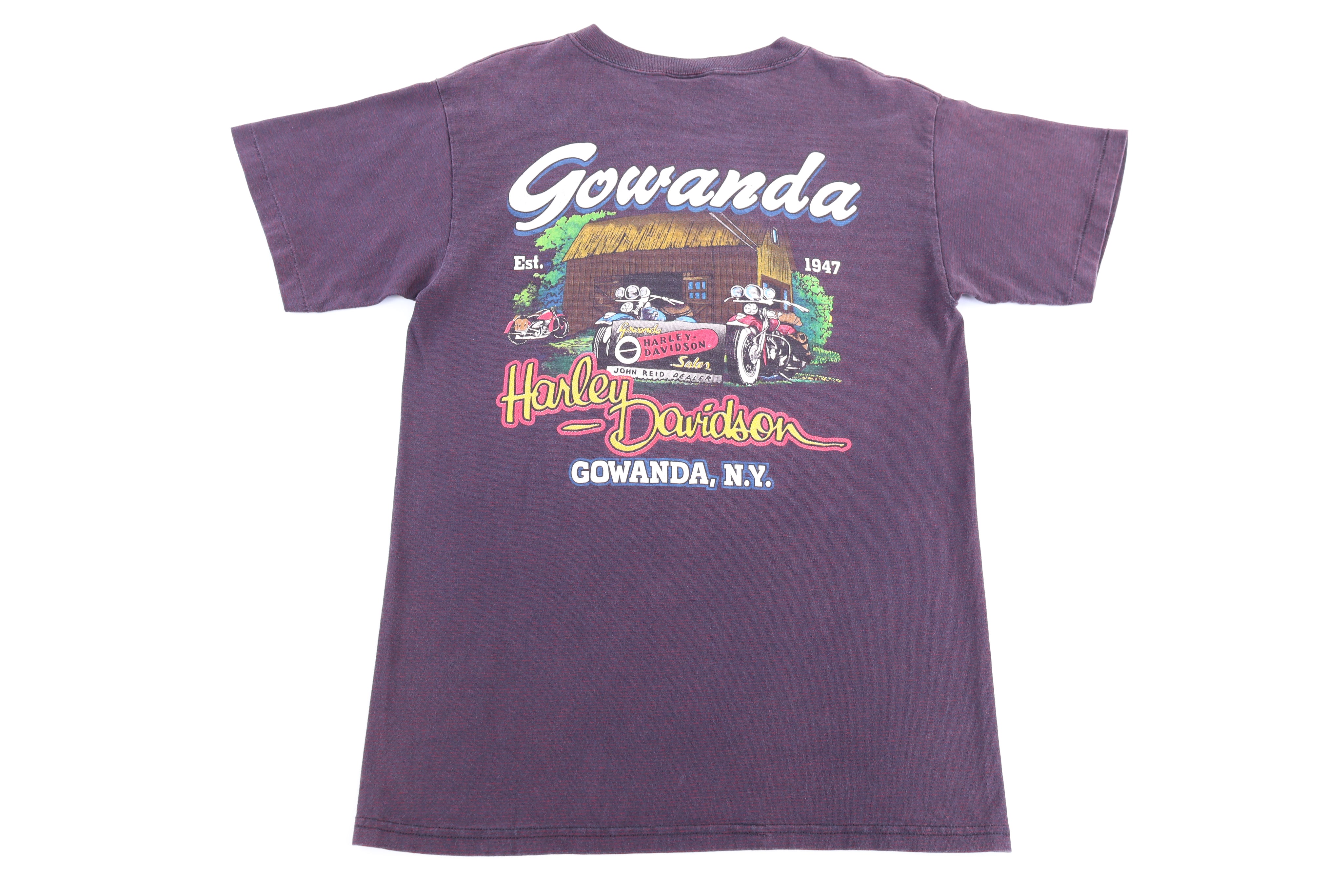 90's Harley Davidson Motorcycles New York T-shirt - Shirts & Tops - Thrifted Threads