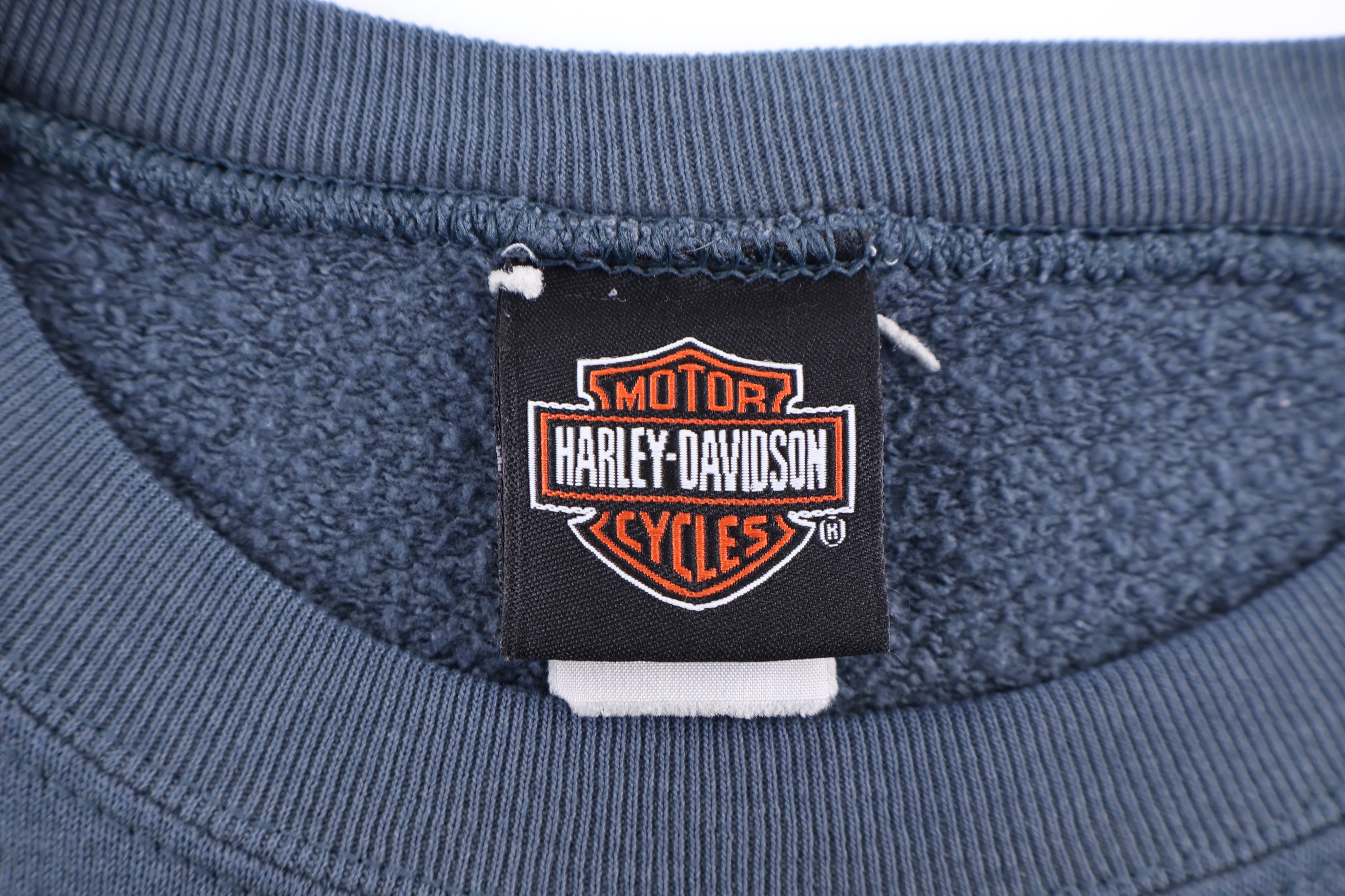 90's Harley Davidson Motorcycles Ohio Sweatshirt - Sweatshirt - Thrifted Threads