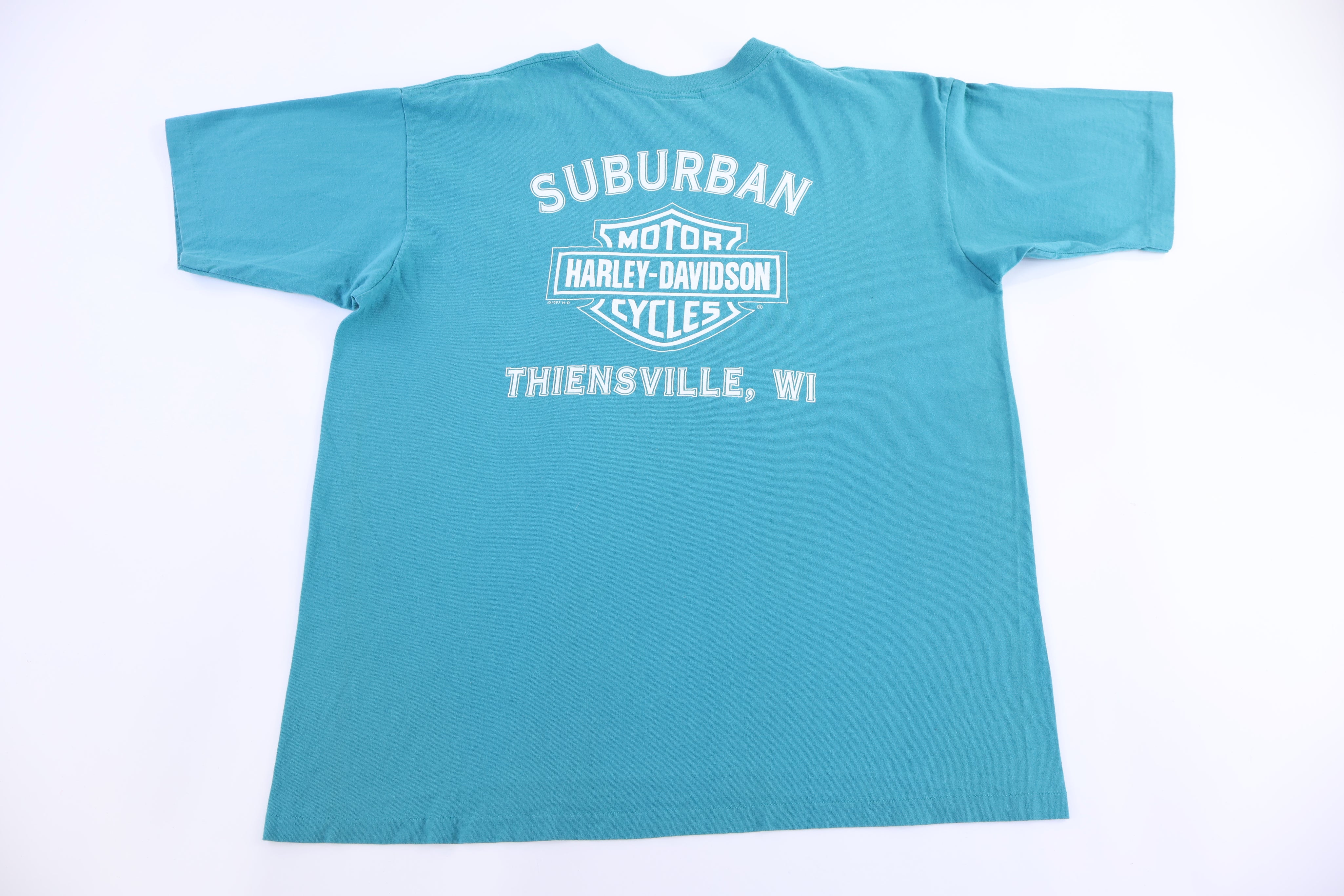 90's Harley Davidson Motorcycles T-shirt - Shirts & Tops - Thrifted Threads