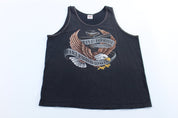 90's Harley Davidson Motorcycles Warren, Ohio Tank Top - ThriftedThreads.com