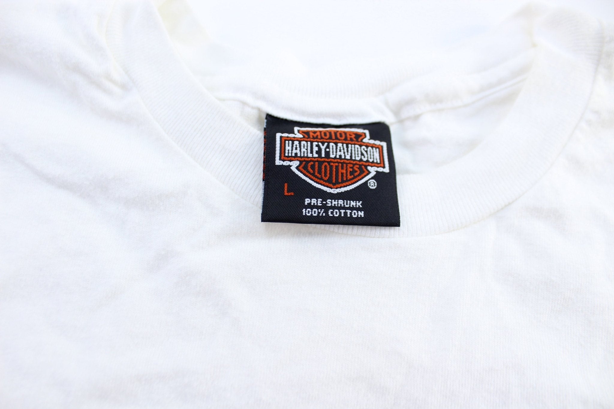 90's Harley Owner's Group Cut - N - Shoot Texas Chapter T-Shirt - ThriftedThreads.com