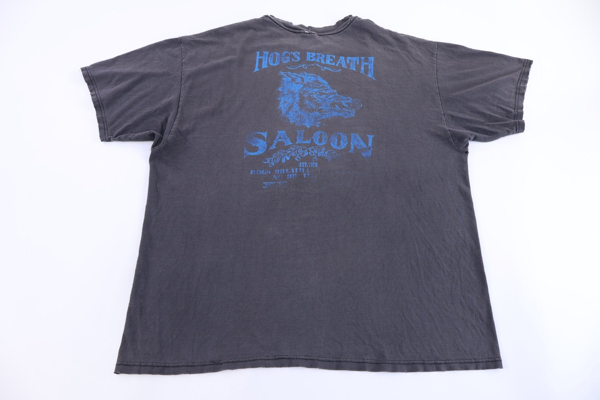 90's Hog's Breath Saloon Biker Graphic T-shirt - Shirts & Tops - Thrifted Threads