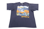 90's Honda Goldwing Perfection.. Graphic T-shirt - Shirts & Tops - Thrifted Threads