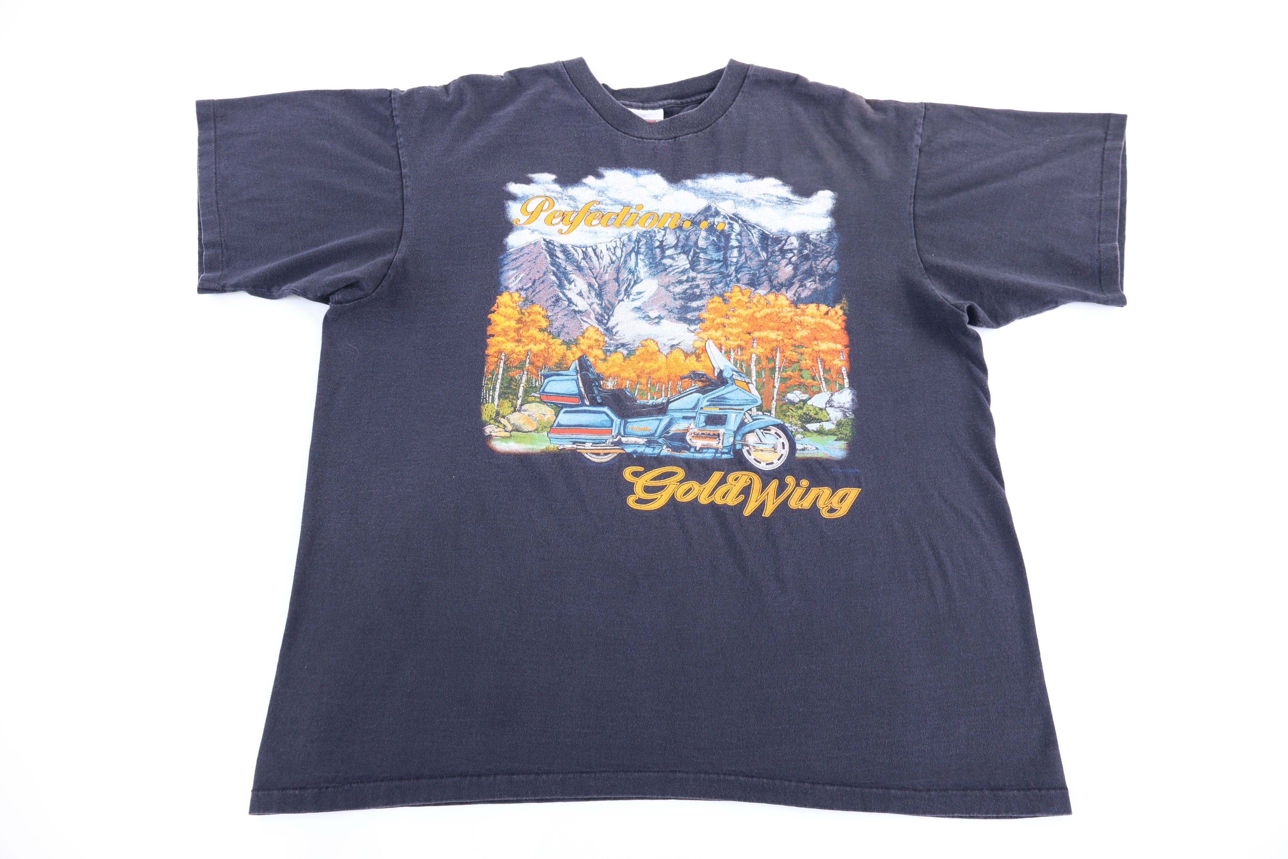 90's Honda Goldwing Perfection.. Graphic T-shirt - Shirts & Tops - Thrifted Threads