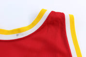 90's Houston Rockets Hakeem Olajuwon Champion Basketball Jersey - ThriftedThreads.com