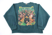 90's Hunting Get Your Game On Sweatshirt - Sweatshirt - Thrifted Threads