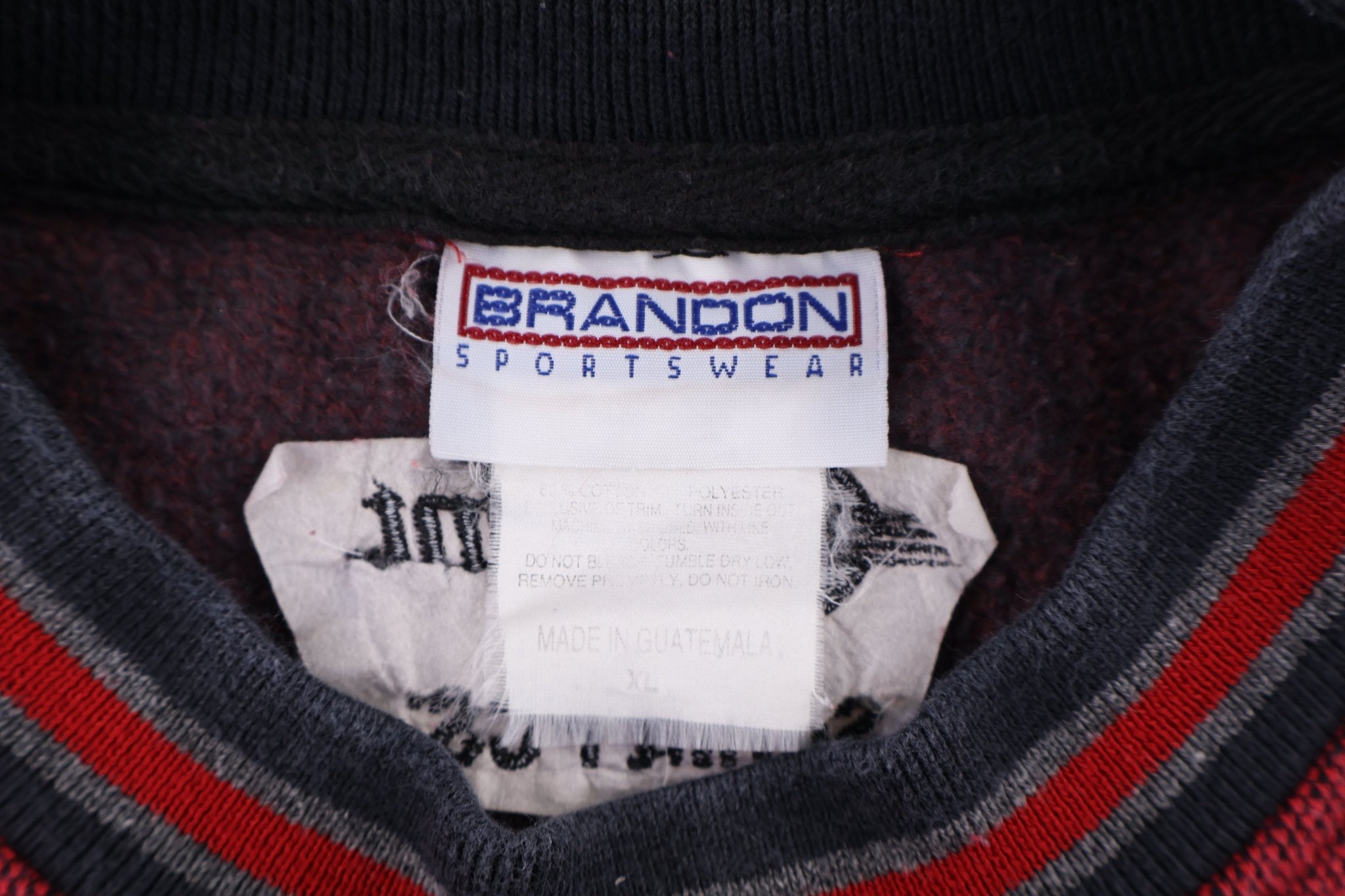 90's Indianapolis 500 Racing Embroidered Sweatshirt - Sweatshirt - Thrifted Threads