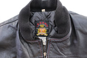 90's I.O.U. 5th Anniversary Embroidered Wool Zip Up Jacket - Jacket - Thrifted Threads