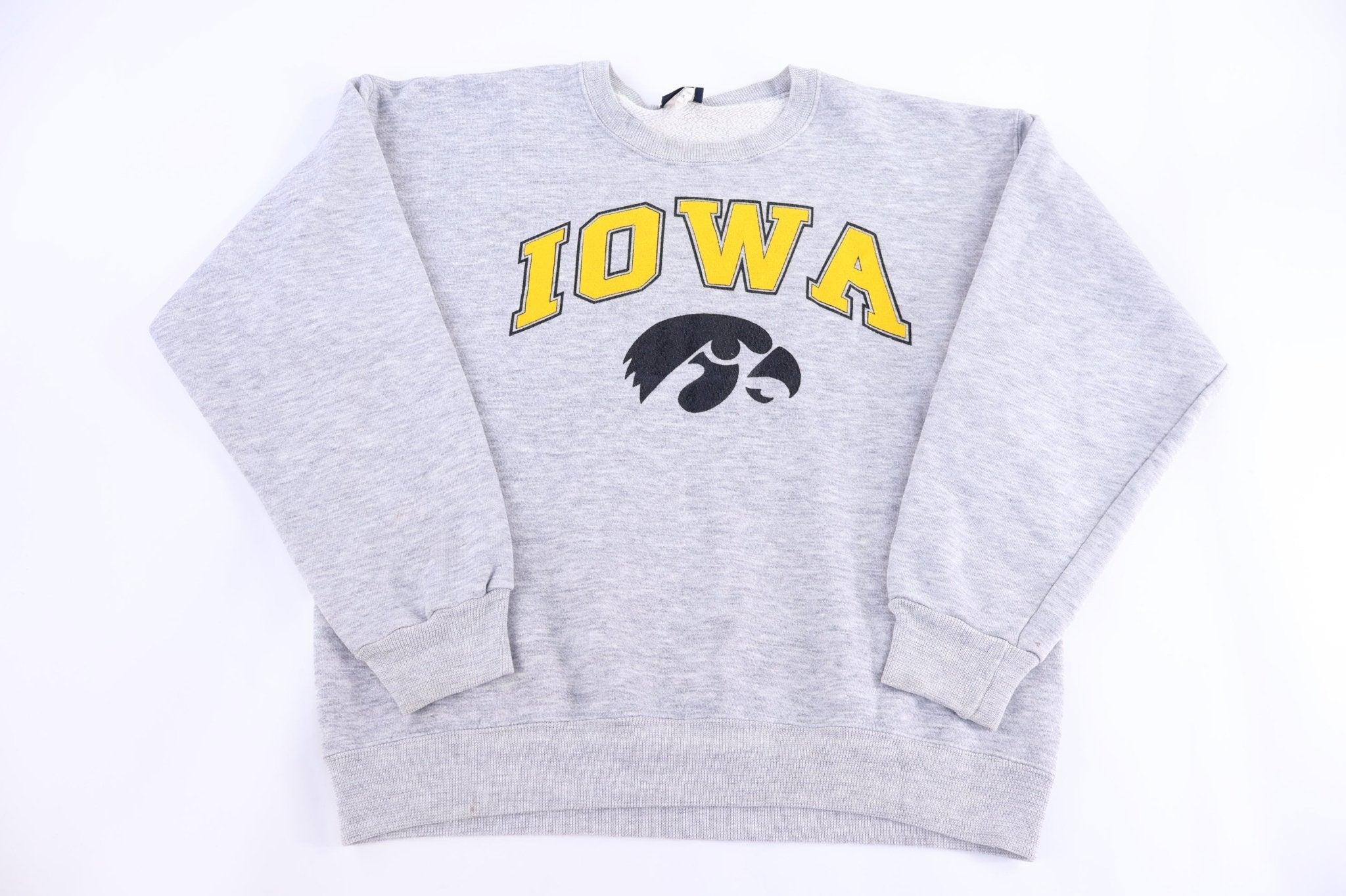 90's Iowa Hawkeyes Graphic Sweatshirt - Sweatshirt - Thrifted Threads