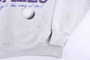 90's It Takes Balls to Golf Like I Do Humor Sweatshirt - Sweatshirt - Thrifted Threads