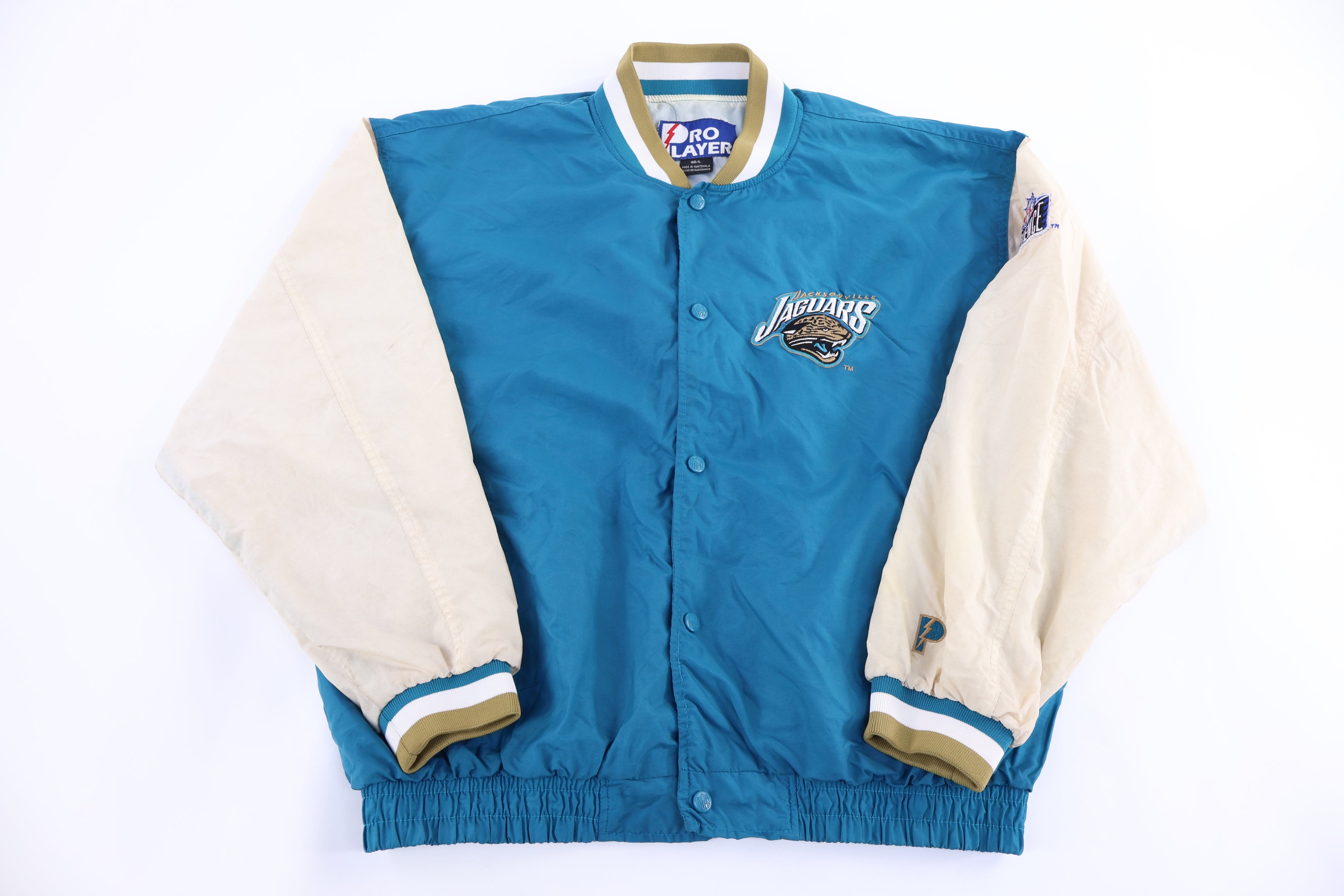 90's Jacksonville Jaguars Football Full Zip Jacket - jacket - Thrifted Threads