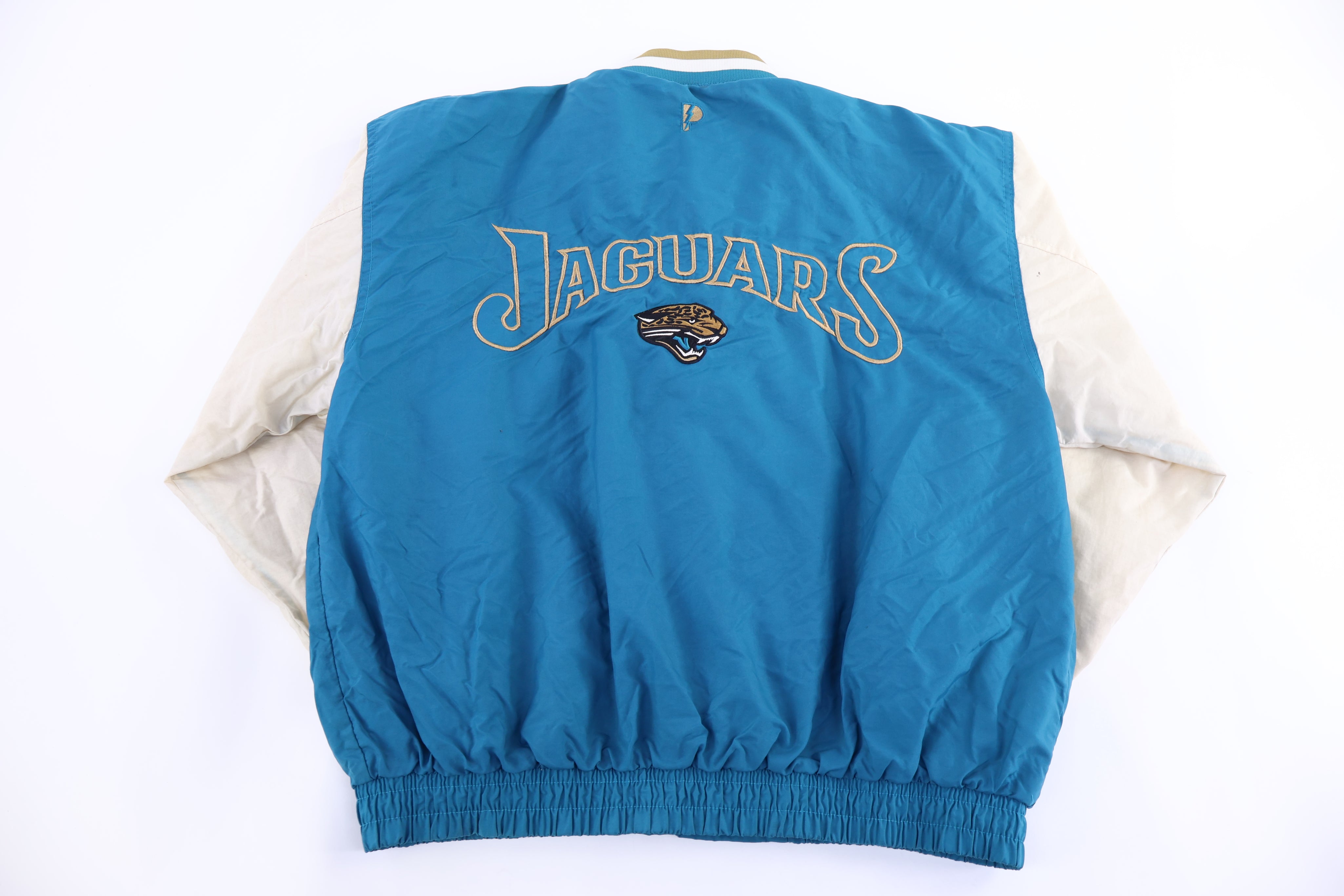 90's Jacksonville Jaguars Football Full Zip Jacket - jacket - Thrifted Threads