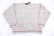 90's Jantzen Multipattern Knit Sweater - Sweater - Thrifted Threads