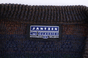 90's Jantzen Multipattern Knit Sweater - Sweater - Thrifted Threads