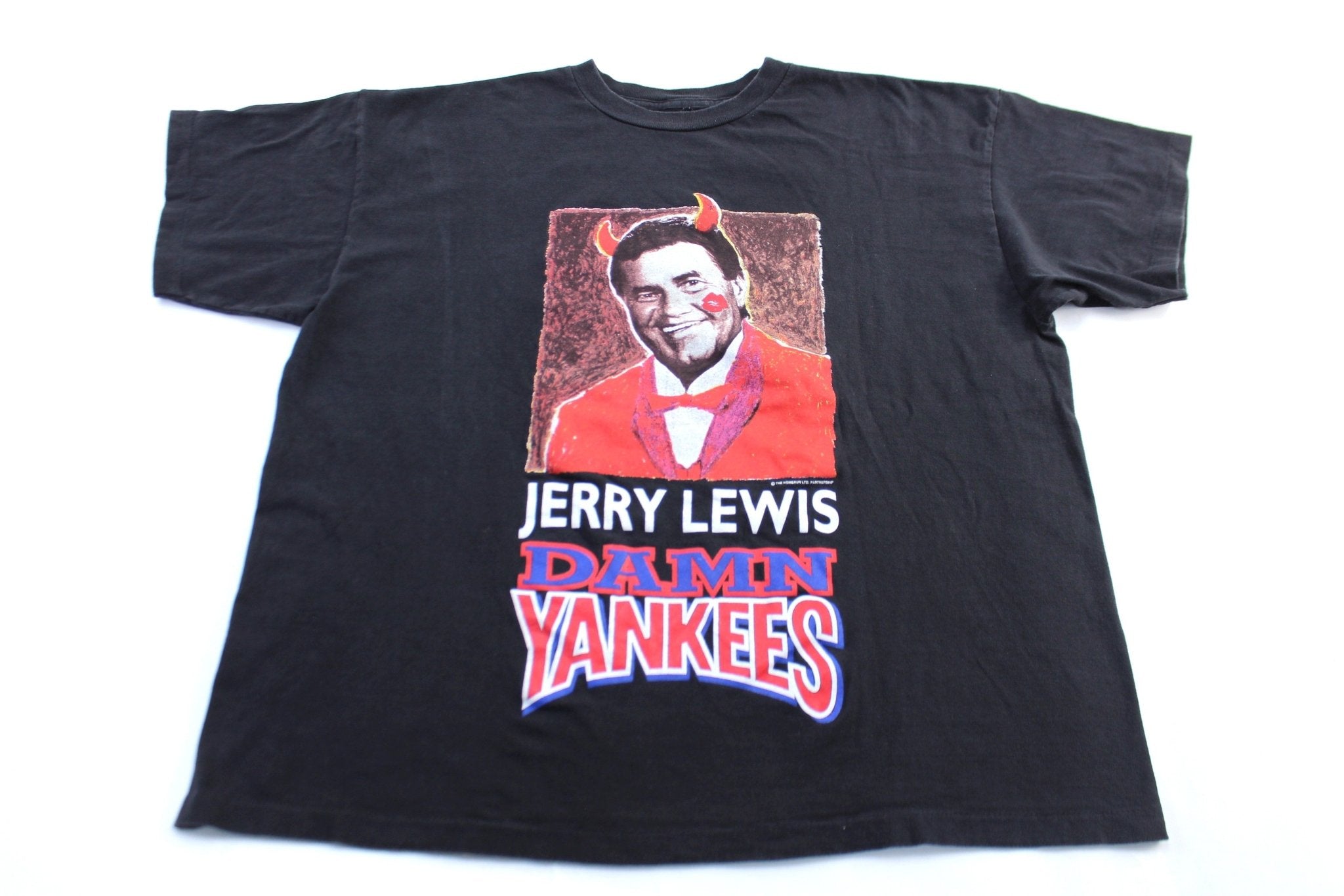 90's Jerry Lewis Damn Yankees T-Shirt - ThriftedThreads.com