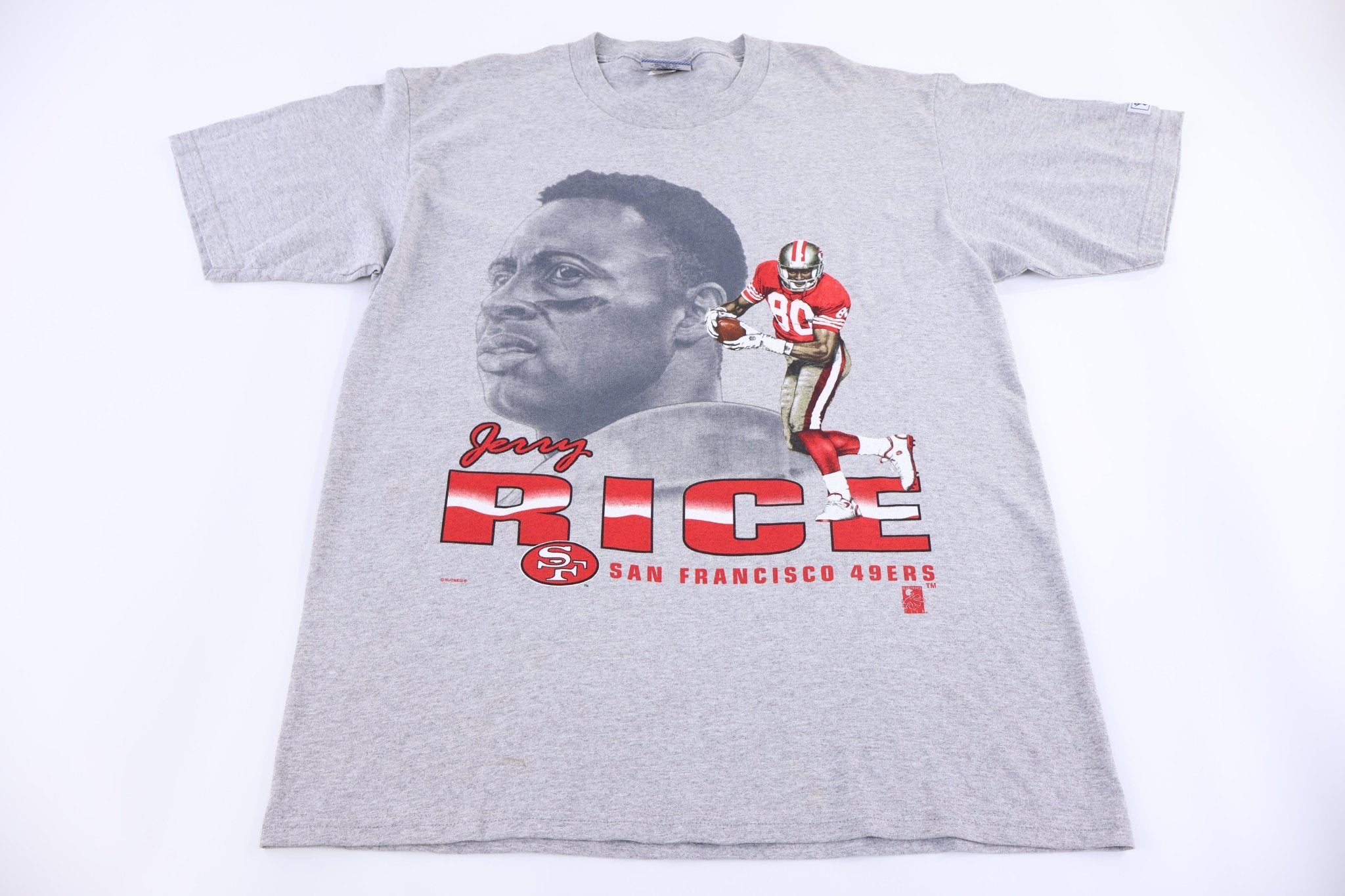 90's Jerry Rice San Francisco 49ers T-shirt - Shirts & Tops - Thrifted Threads