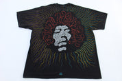 90's Jimi Hendrix All Over Graphic T-shirt - Shirts & Tops - Thrifted Threads