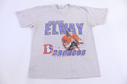 90's John Elway Denver Broncos Football T-shirt - Shirts & Tops - Thrifted Threads
