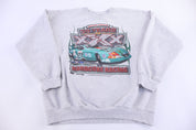 90's John Force 30 Years of XXX Racing Sweatshirt - Sweatshirt - Thrifted Threads