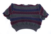 90's Jos A. Bank Multicolor Knit Sweater - Sweater - Thrifted Threads