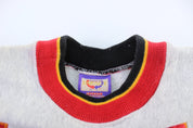 90's Kansas City Chiefs Embroidered Football Sweatshirt - ThriftedThreads.com