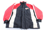 90's Kansas City Chiefs Embroidered Game Day Zip Up Jacket - Jackets - Thrifted Threads