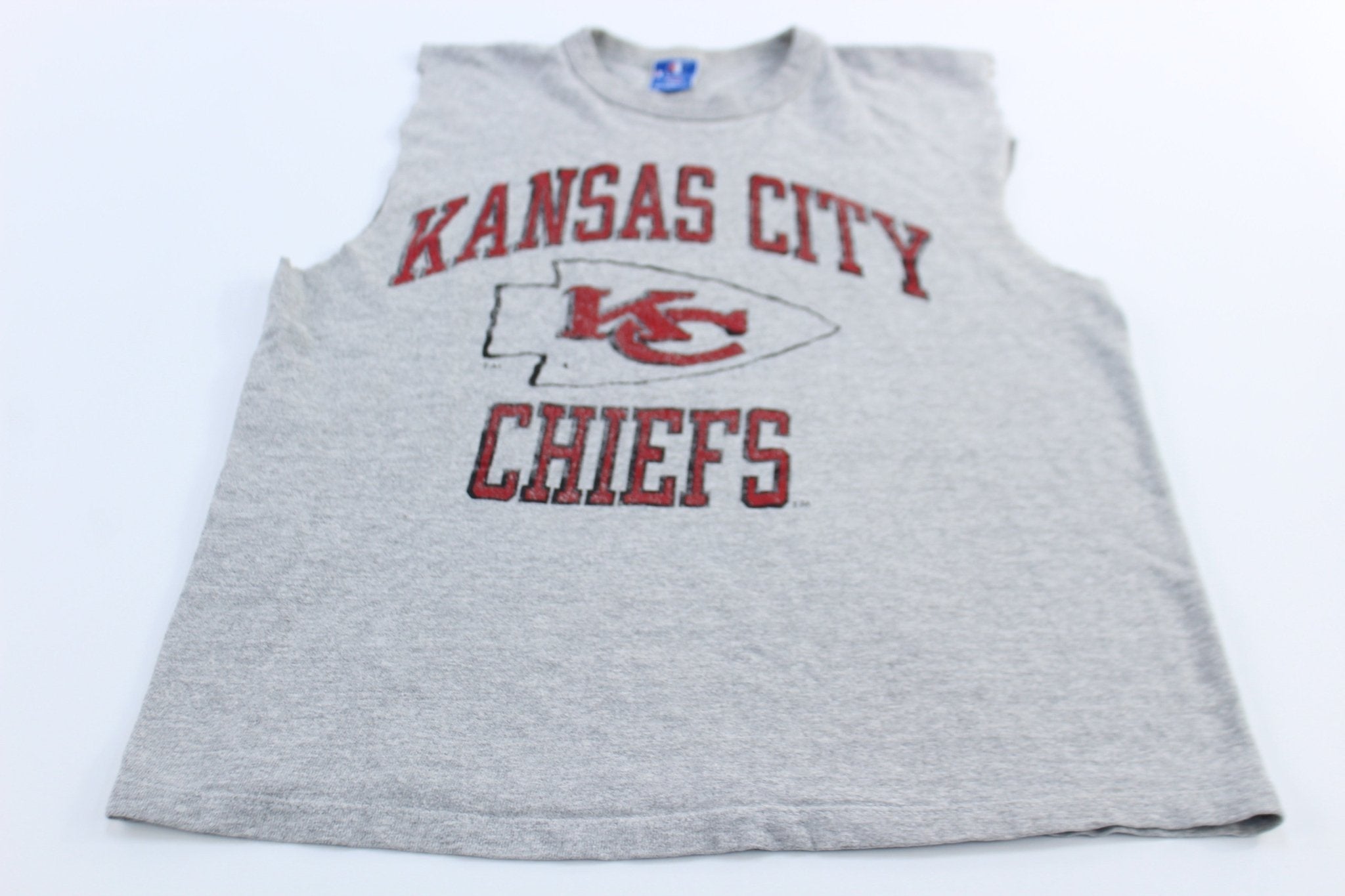 90's Kansas City Chiefs Football Champion Tank Top - Jerseys/Tanks - Thrifted Threads
