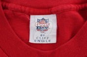 90's Kansas City Chiefs Football Sleep T-shirt - Shirts & Tops - Thrifted Threads
