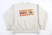 90's Kansas City Chiefs Football Sweatshirt - sweatshirt - Thrifted Threads