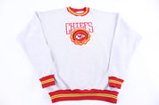 90's Kansas City Chiefs Football Sweatshirt - Sweatshirt - Thrifted Threads