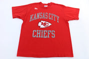 90's Kansas City Chiefs Football T-shirt - Shirts & Tops - Thrifted Threads