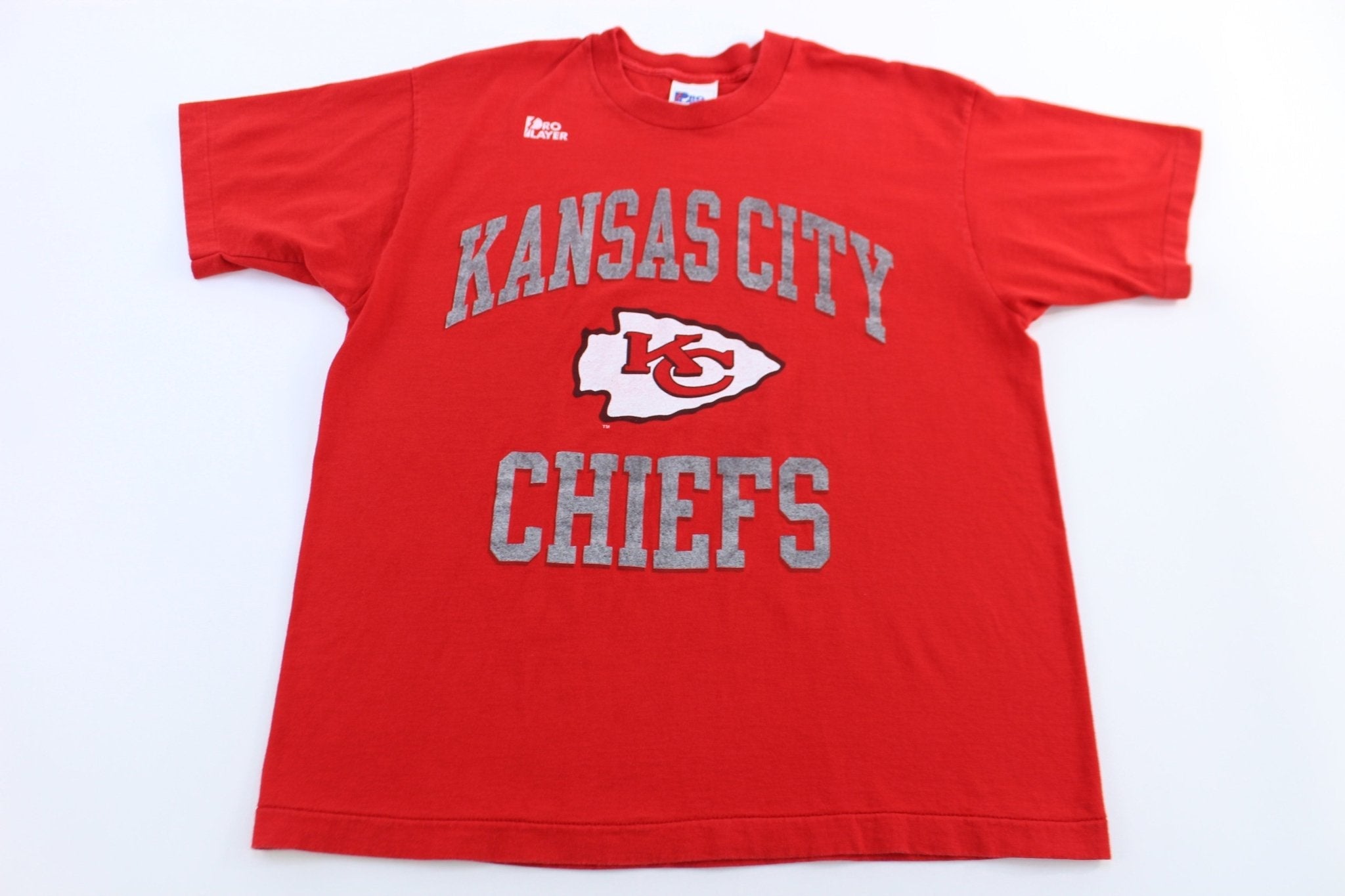 90's Kansas City Chiefs Football T-shirt - Shirts & Tops - Thrifted Threads