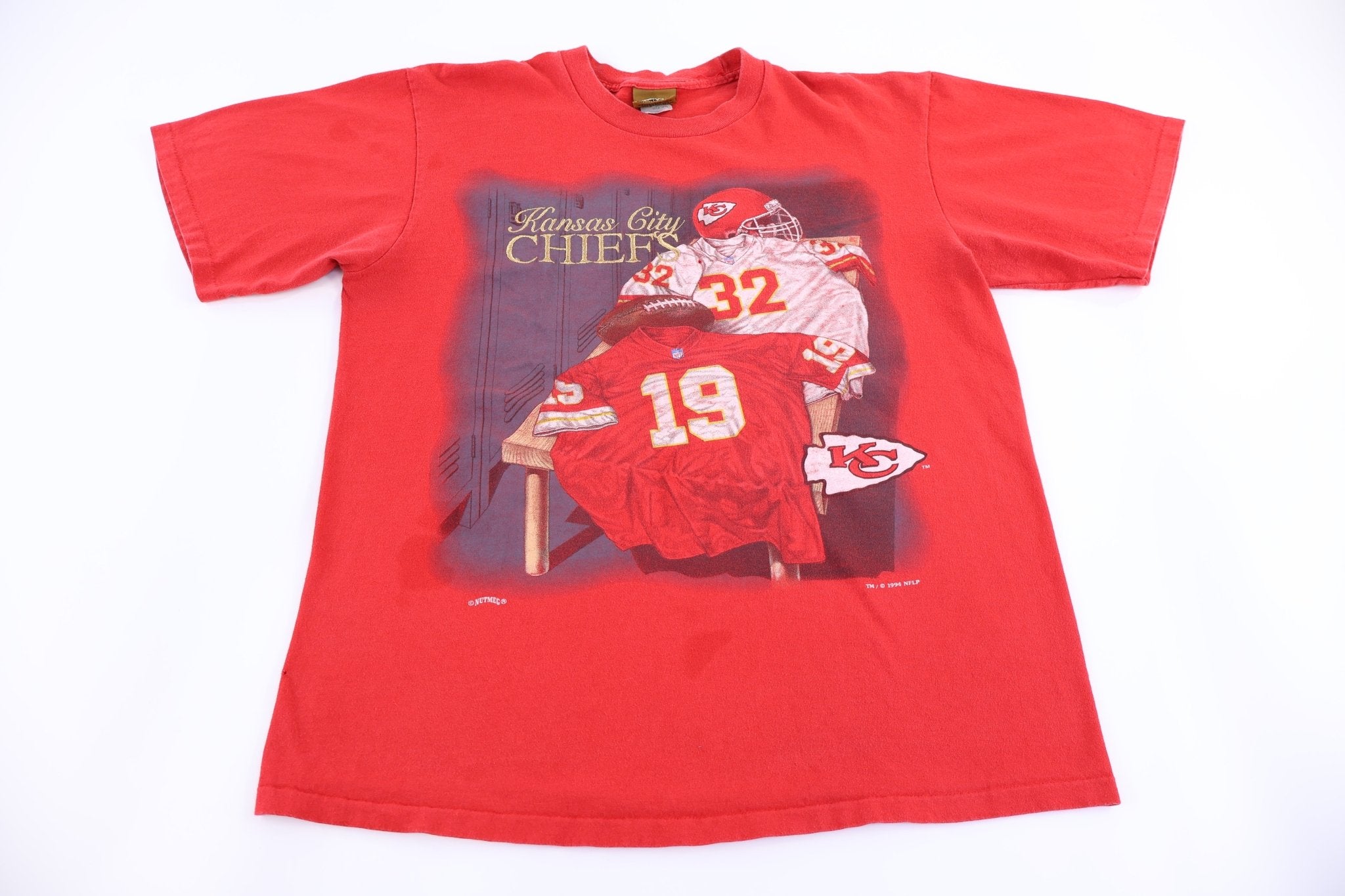 90's Kansas City Chiefs Football T-shirt - Shirts & Tops - Thrifted Threads