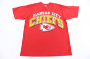 90's Kansas City Chiefs Football T-shirt - Shirts & Tops - Thrifted Threads