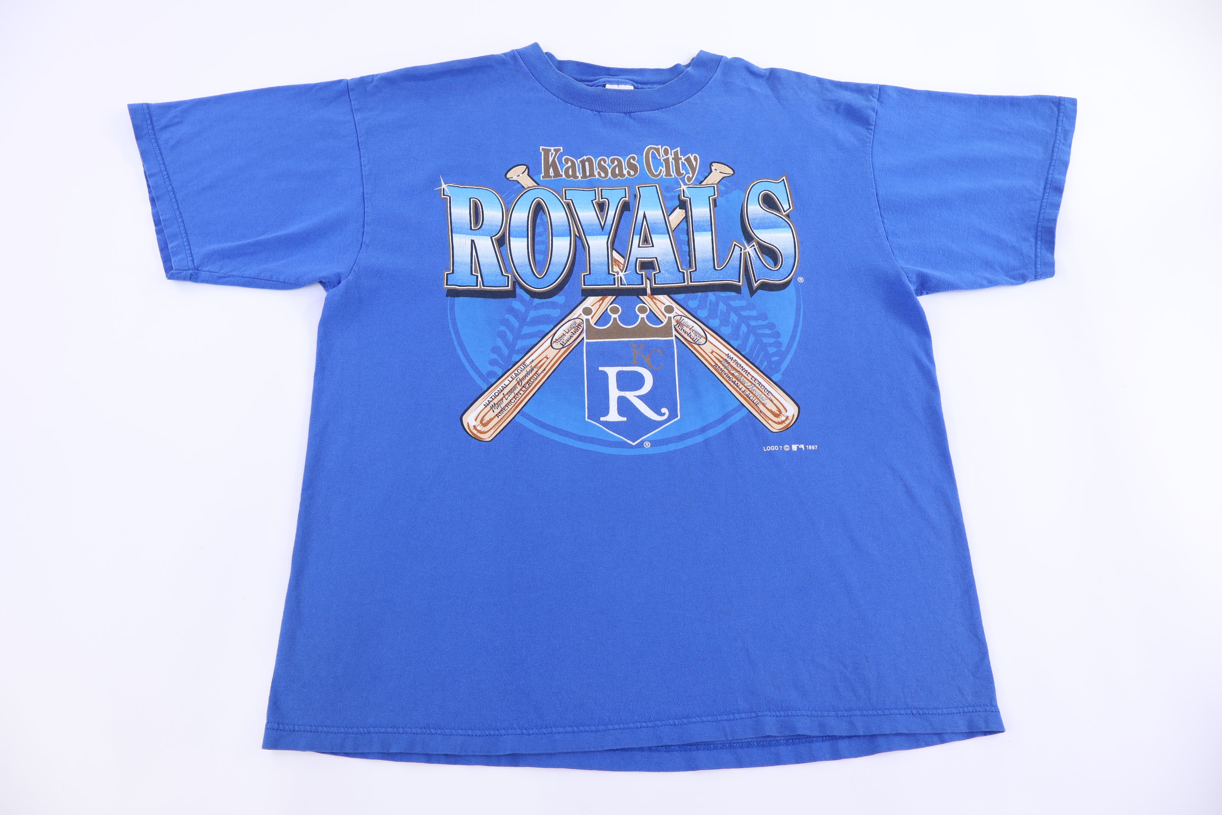 90's Kansas City Royals Baseball T-shirt - Shirts & Tops - Thrifted Threads