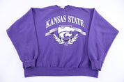 90's Kansas State University Sweatshirt - Sweatshirt - Thrifted Threads