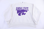 90's Kansas State University Sweatshirt - Sweatshirt - Thrifted Threads