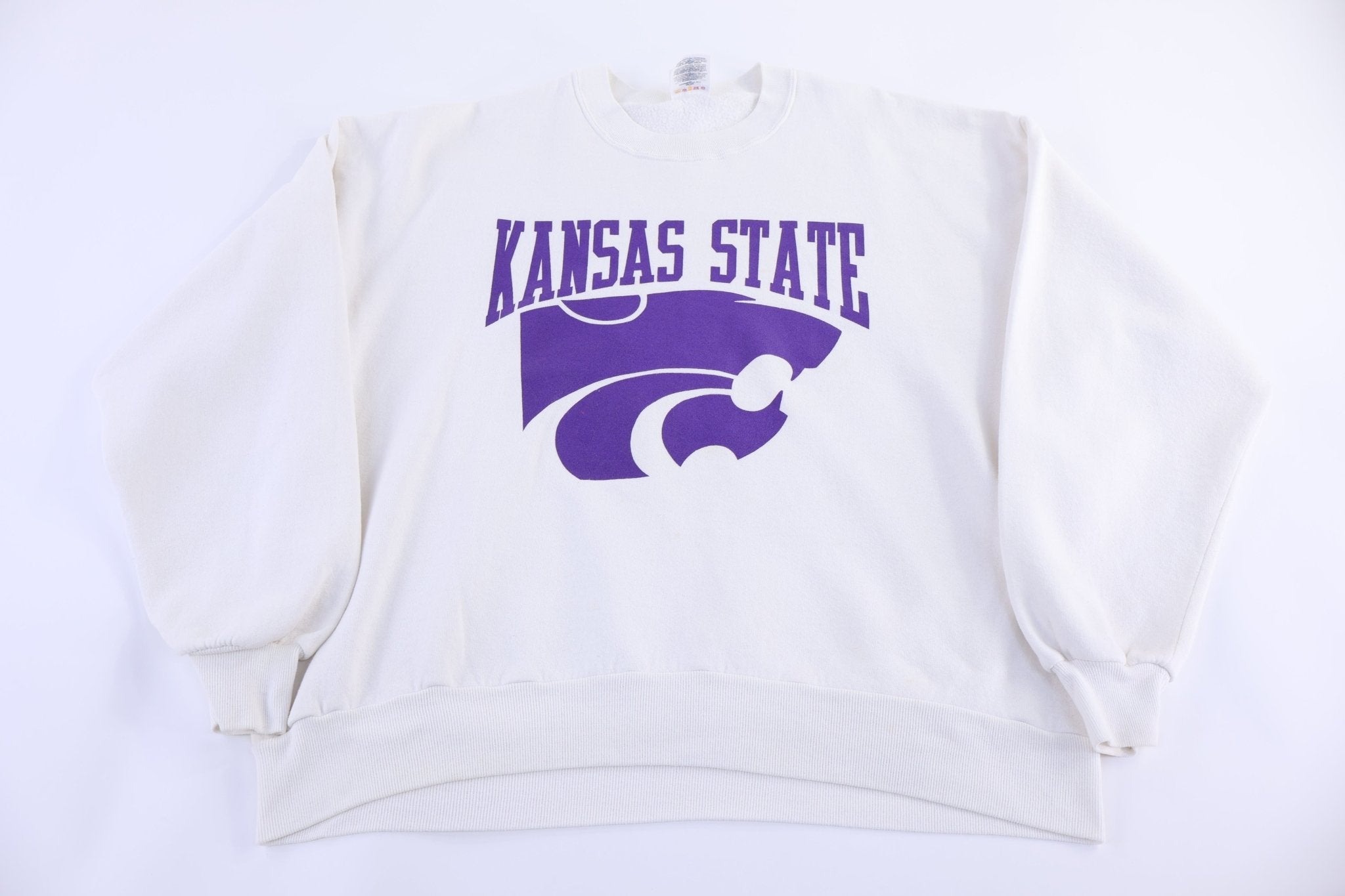 90's Kansas State University Sweatshirt - Sweatshirt - Thrifted Threads