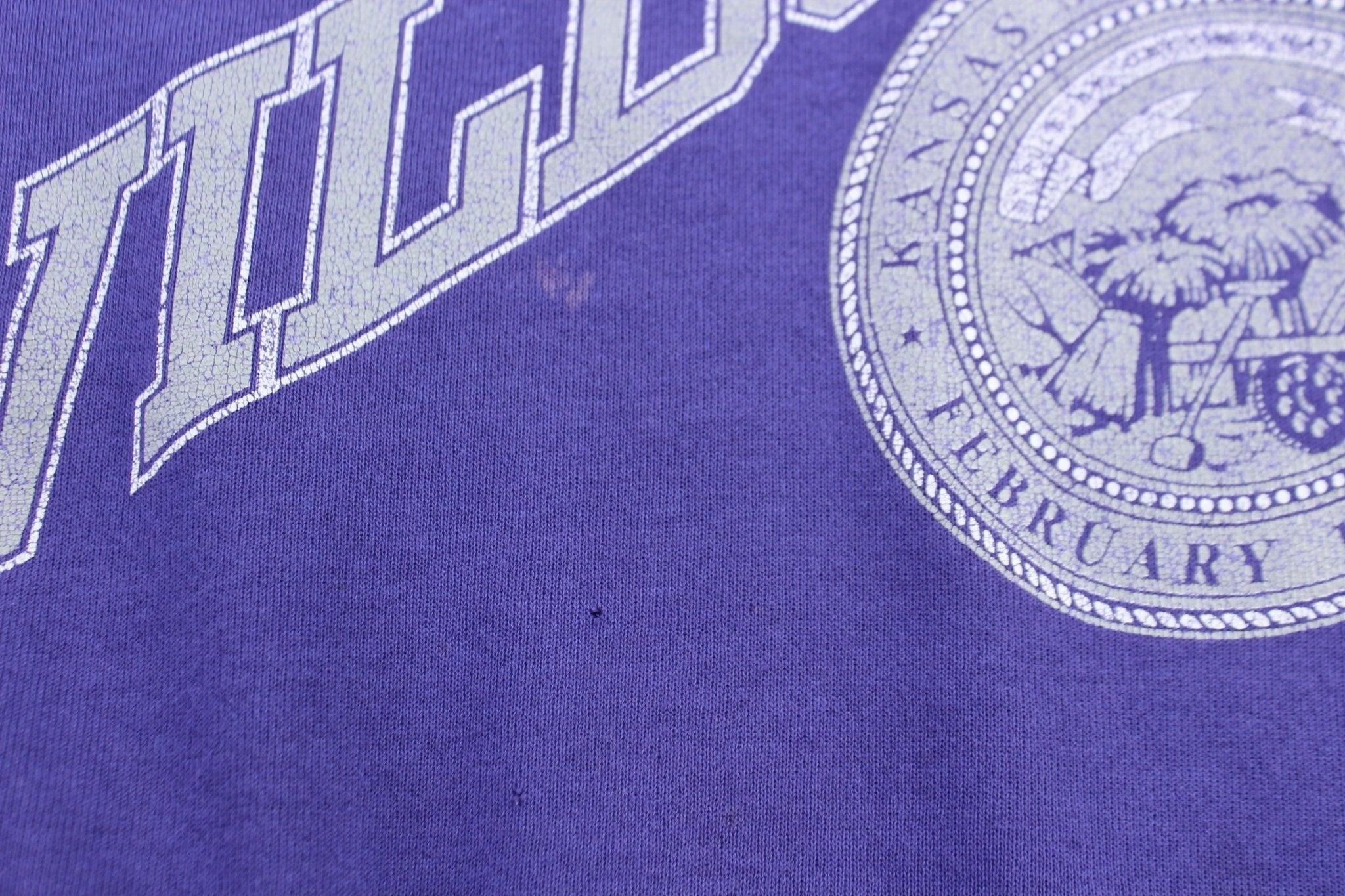 90's Kansas State University Sweatshirt - Sweatshirt - Thrifted Threads
