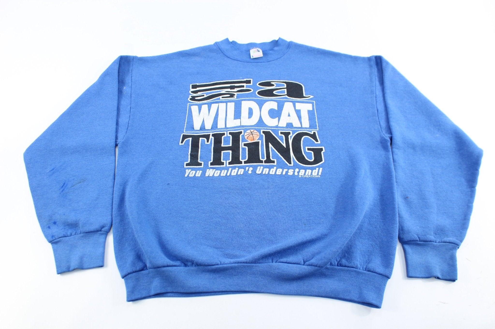 90's Kentucky Wildcats It's A Wildcat Thing Sweatshirt - ThriftedThreads.com