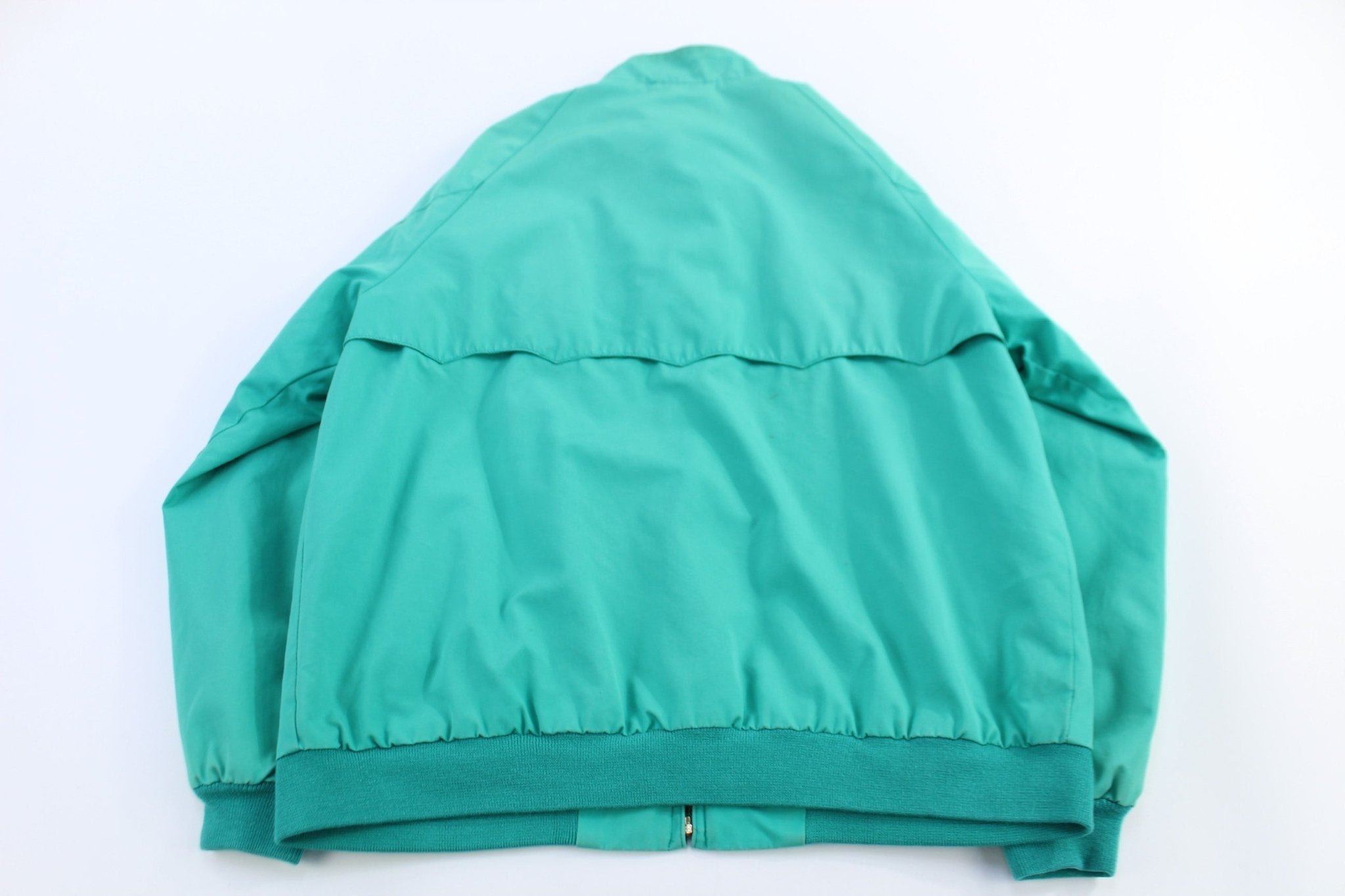 90’s Lacoste Green Full Zip Harrington Jacket - Jacket - Thrifted Threads
