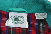 90’s Lacoste Green Full Zip Harrington Jacket - Jacket - Thrifted Threads