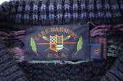 90's Lake Harmony Multipatterned Knit Sweater - Sweater - Thrifted Threads