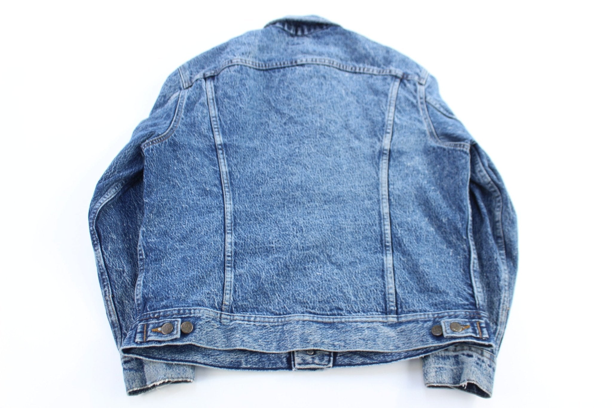 90's Lee Acid Wash Denim Trucker Jacket - Jacket - Thrifted Threads