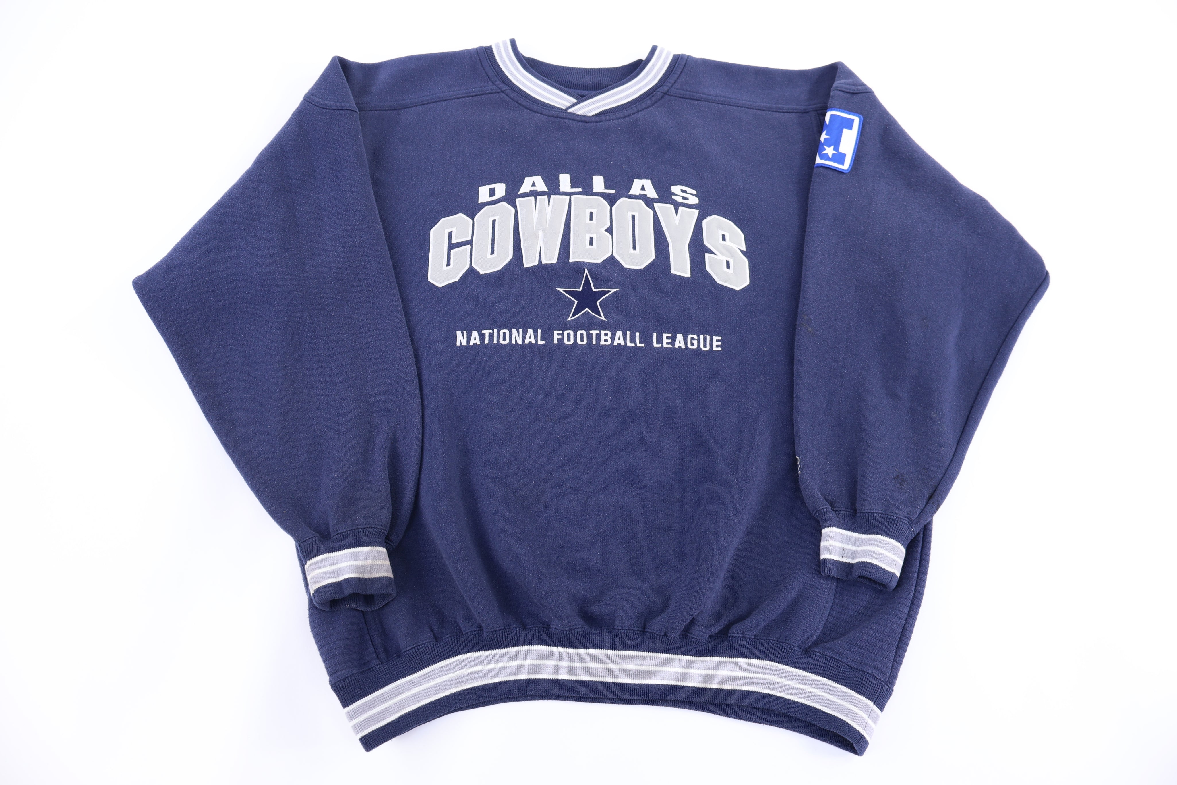 90's Lee Dallas Cowboys Football Sweatshirt - sweatshirt - Thrifted Threads