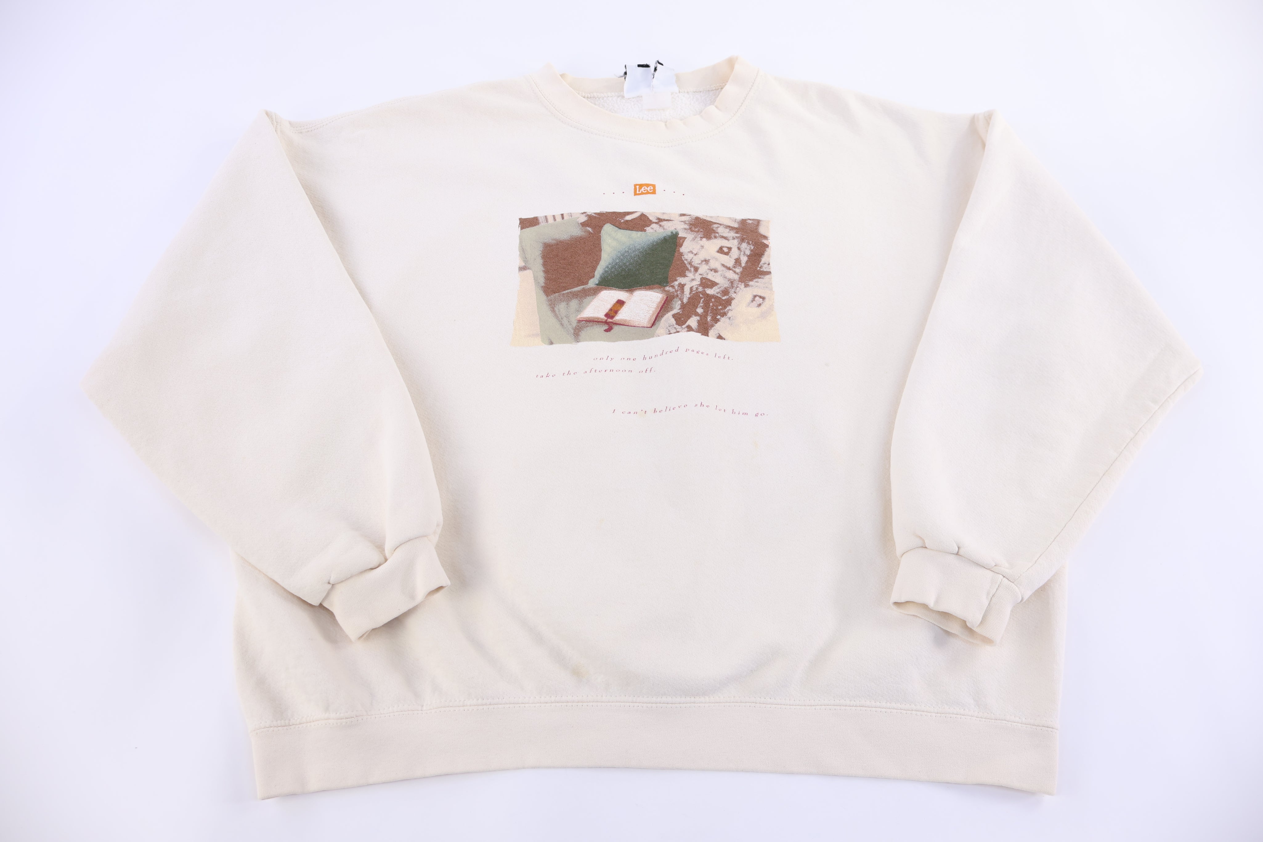 90's Lee Graphic Sweatshirt - Sweatshirt - Thrifted Threads