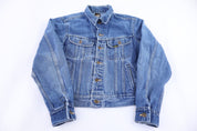 90's Lee Medium Wash Denim Jacket - Jacket - Thrifted Threads