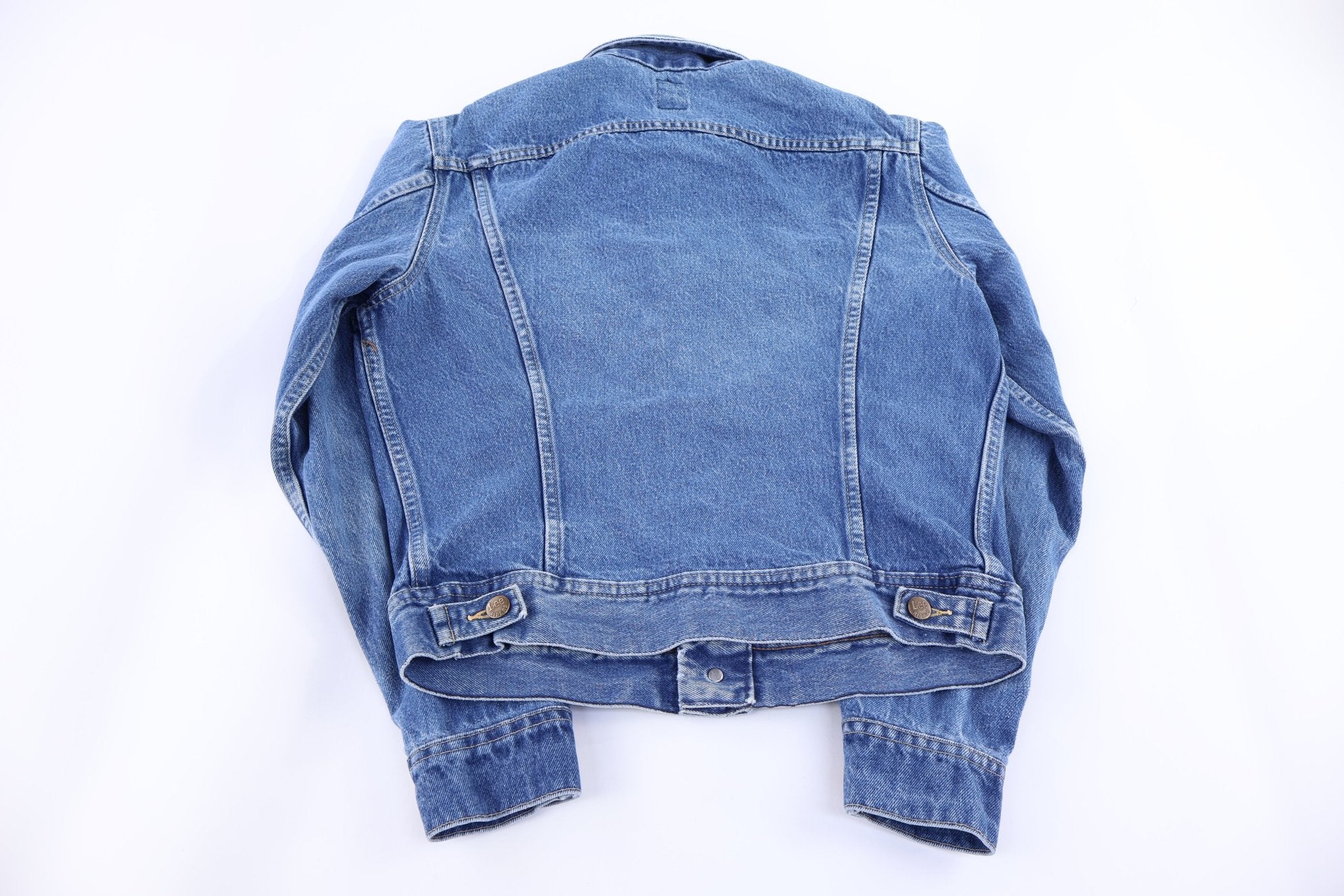 90's Lee Medium Wash Denim Jacket - Jacket - Thrifted Threads