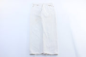 90's Levi's 501 White Denim Jeans - ThriftedThreads.com